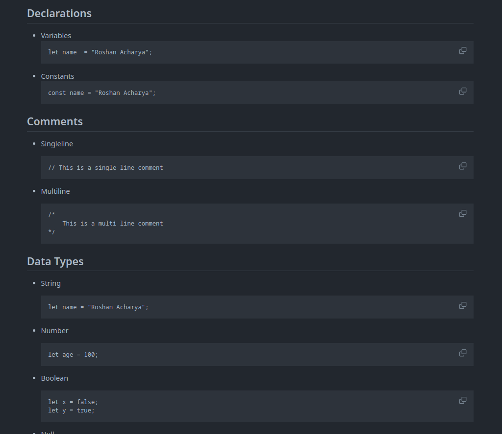 Myriad - Programming Language